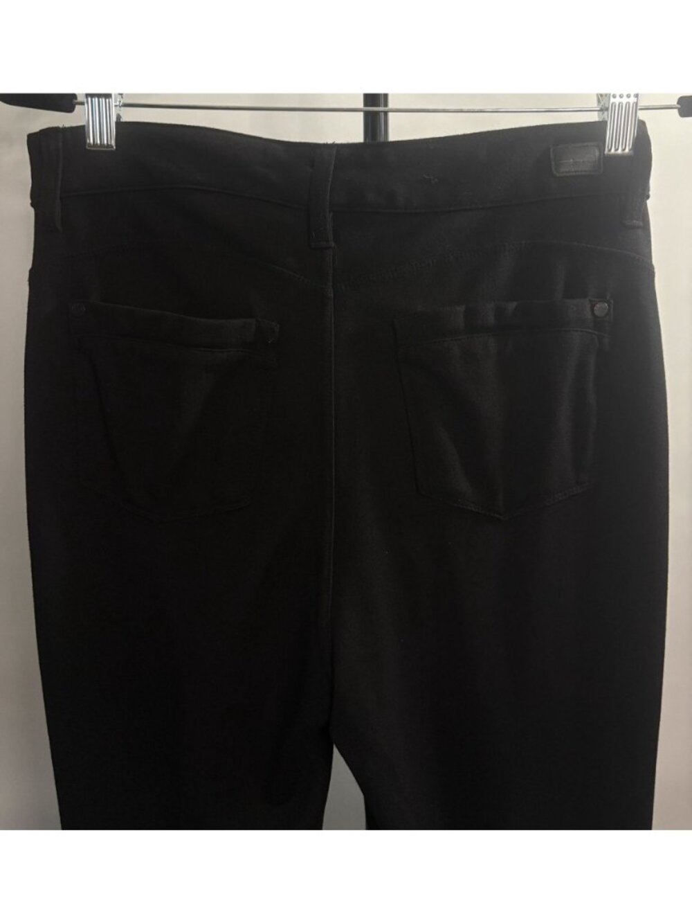 Eva Longoria Women's Black Skinny Slim Fit Jeggings Stretchy Pants High Rise 10 - Picture 7 of 16